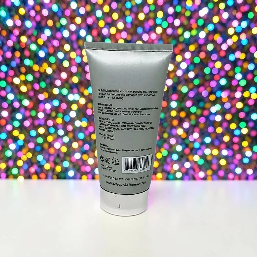 Soleil HydroLine Moroccan Conditioner Paraben Free Cruelty-Free NWOB 5.9 oz